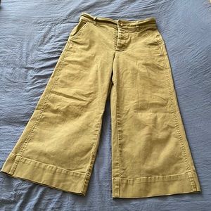 madewell wide leg trousers